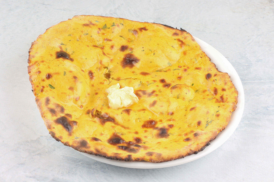 Stuff Garlic Naan